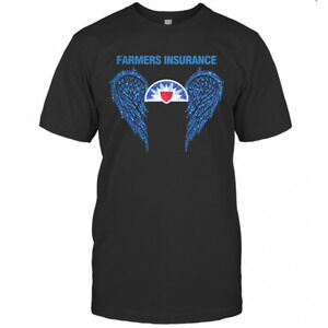 The Wings Farmers Insurance Logo Diamond T-Shirt
